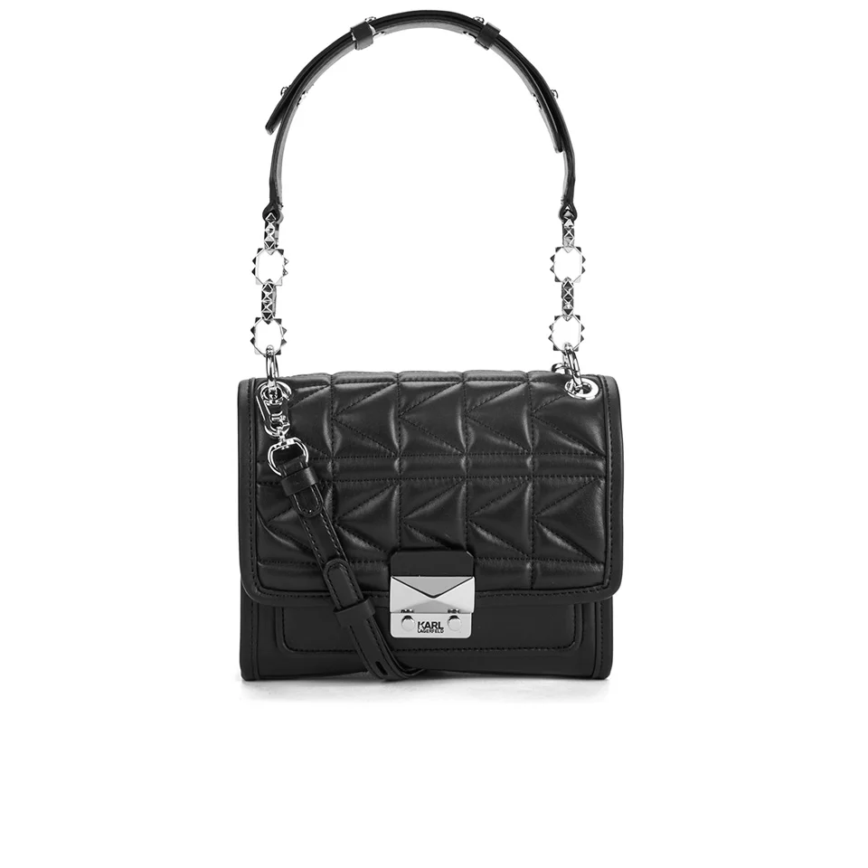 Karl Lagerfeld Women's K/Kuilted Mini Handbag - Black Image 1