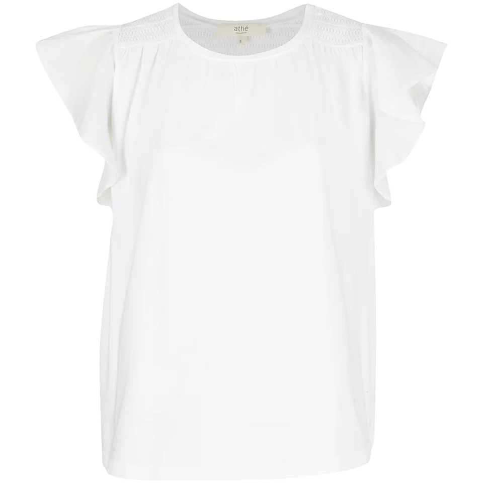 Vanessa Bruno Athe Women's Extra Cotton T-Shirt - White Image 1