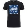 Edwin Men's Hibiscus Print T-Shirt - Black - Image 1
