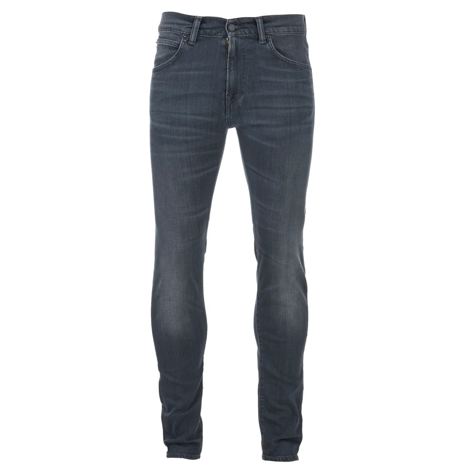 Edwin Men's ED85 Slim Tapered Denim Jeans - Dark Trip Used Image 1