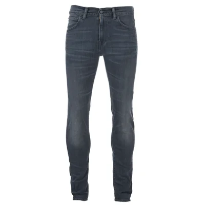 Edwin Men's ED85 Slim Tapered Denim Jeans - Dark Trip Used