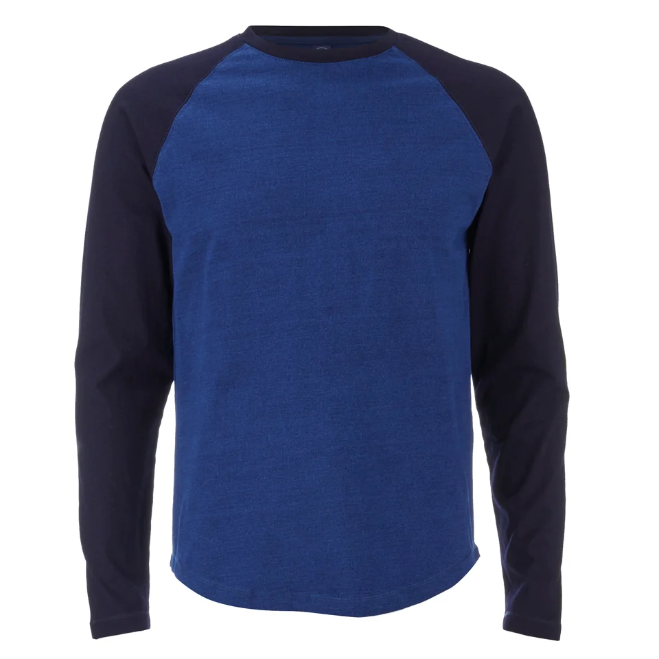 Edwin Men's Huey Long Sleeve Jersey Sweatshirt - Indigo Image 1