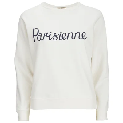 Maison Kitsuné Women's Parisienne Sweatshirt - White