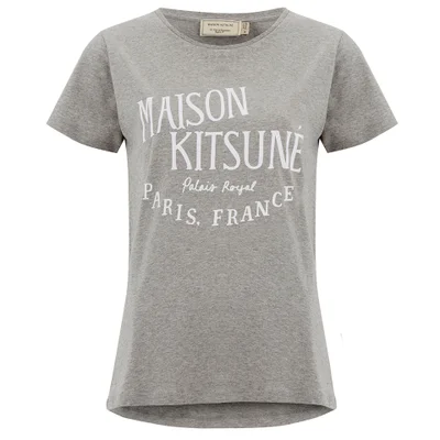 Maison Kitsuné Women's Palais Royal T-Shirt - Grey Melange