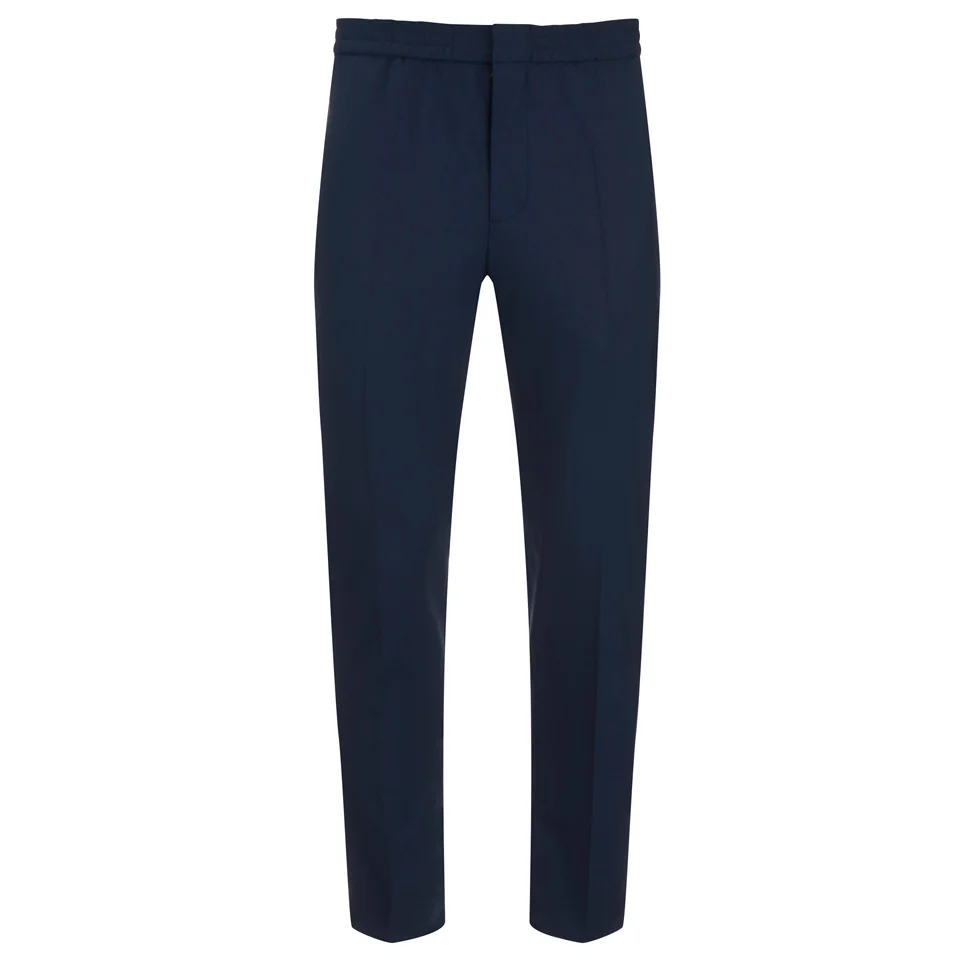 MSGM Men's Slim Fit Casual Trousers - Navy Image 1