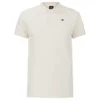 Scotch & Soda Men's Garment Dyed Pique Polo Shirt - Bone White - Image 1