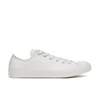 Converse Men's Chuck Taylor All Star Mono Craft Leather Ox Trainers - Mouse - Image 1