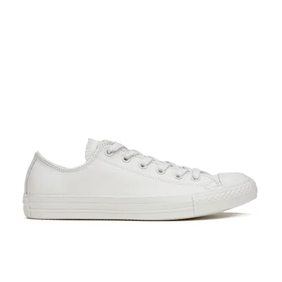 Converse Men's Chuck Taylor All Star Mono Craft Leather Ox Trainers - Mouse