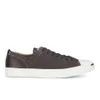 Converse Jack Purcell Men's WR Tumbled Leather Trainers - Burnt Umber/Egret - Image 1