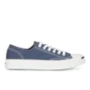 Converse Jack Purcell Unisex Canvas Trainers - Navy/White - Image 1