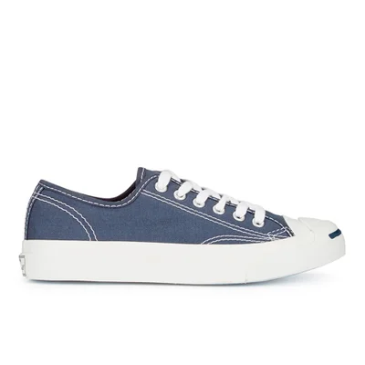 Converse Jack Purcell Unisex Canvas Trainers - Navy/White