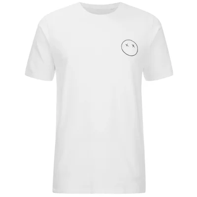 rag & bone Men's Sour Face Embroidery T-Shirt - Bright White