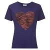 Sonia by Sonia Rykiel Women's Heart Tiger T-Shirt - Indigo/Brownie - Image 1