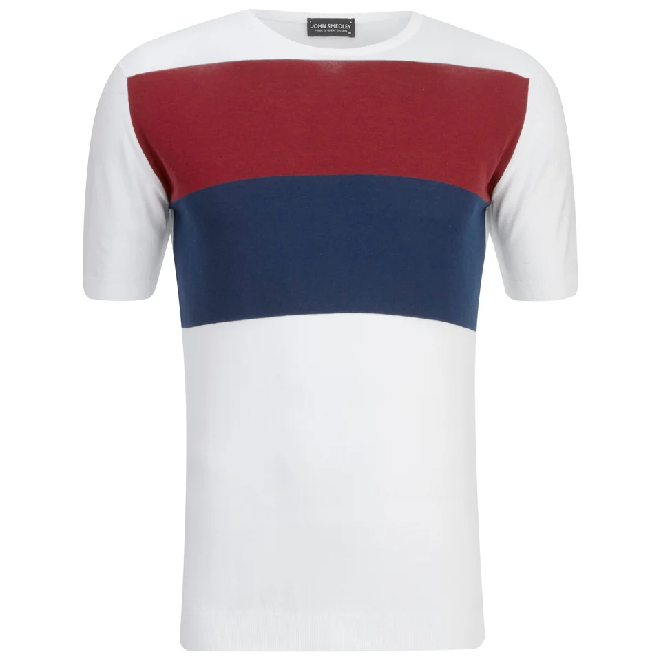 John Smedley Men's Rall Sea Island Cotton T-Shirt - White Image 1