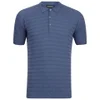 John Smedley Men's Runkel Sea Island Cotton Polo Shirt - Baltic Blue - Image 1