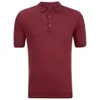John Smedley Men's Adrian Sea Island Cotton Polo Shirt - Russet Red - Image 1
