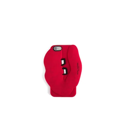 Marc Jacobs Women's Silicone Lips iPhone 6/6S Case - Red