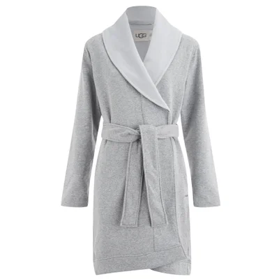 UGG Women's Blanche Dressing Gown - Seal Heather Grey