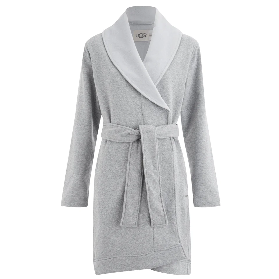 UGG Women's Blanche Dressing Gown - Seal Heather Grey Image 1