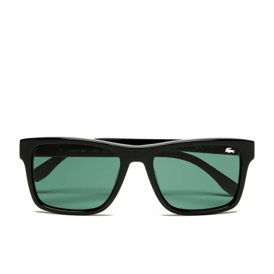 Lacoste Unisex Rectangle Sunglasses - Black