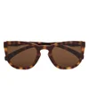 Calvin Klein Jeans Unisex Rectangle Sunglasses - Warm Tortoise - Image 1