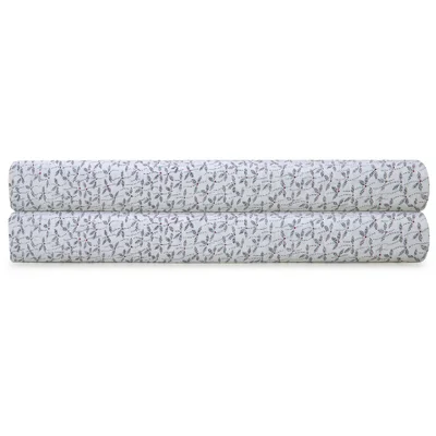 Calvin Klein Afton Dover Fitted Sheet - Multi