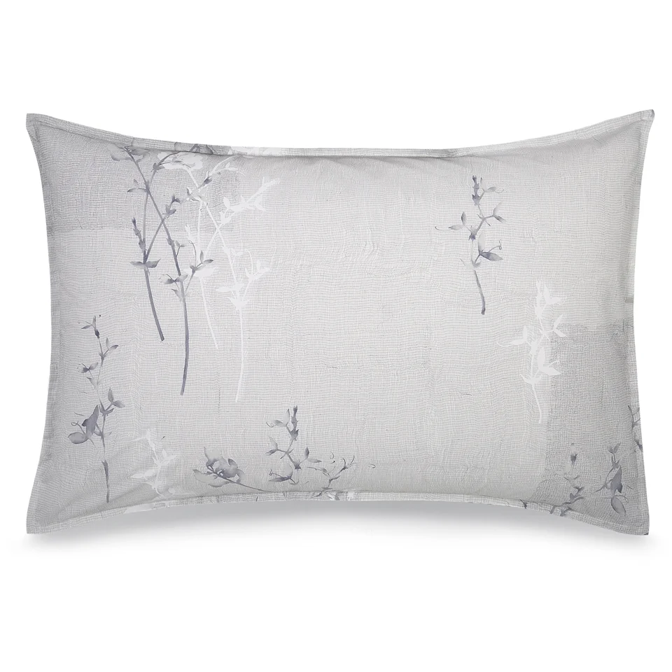 Calvin Klein Claytonia Pillowcase - Grey Image 1