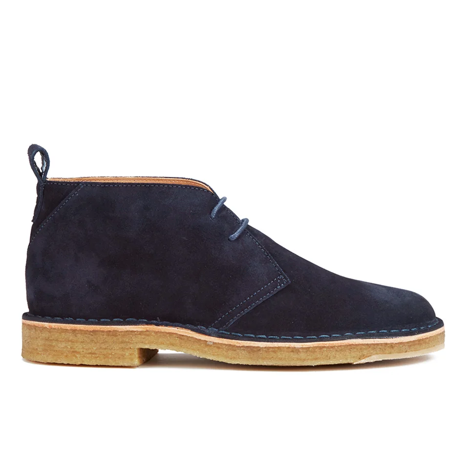 PS by Paul Smith Men's Wilf Suede Desert Boots - Navy Otterproof Suede Image 1