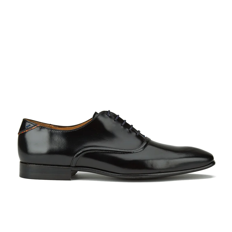 PS by Paul Smith Men's Starling Leather Oxford Shoes - Black High Shine Image 1