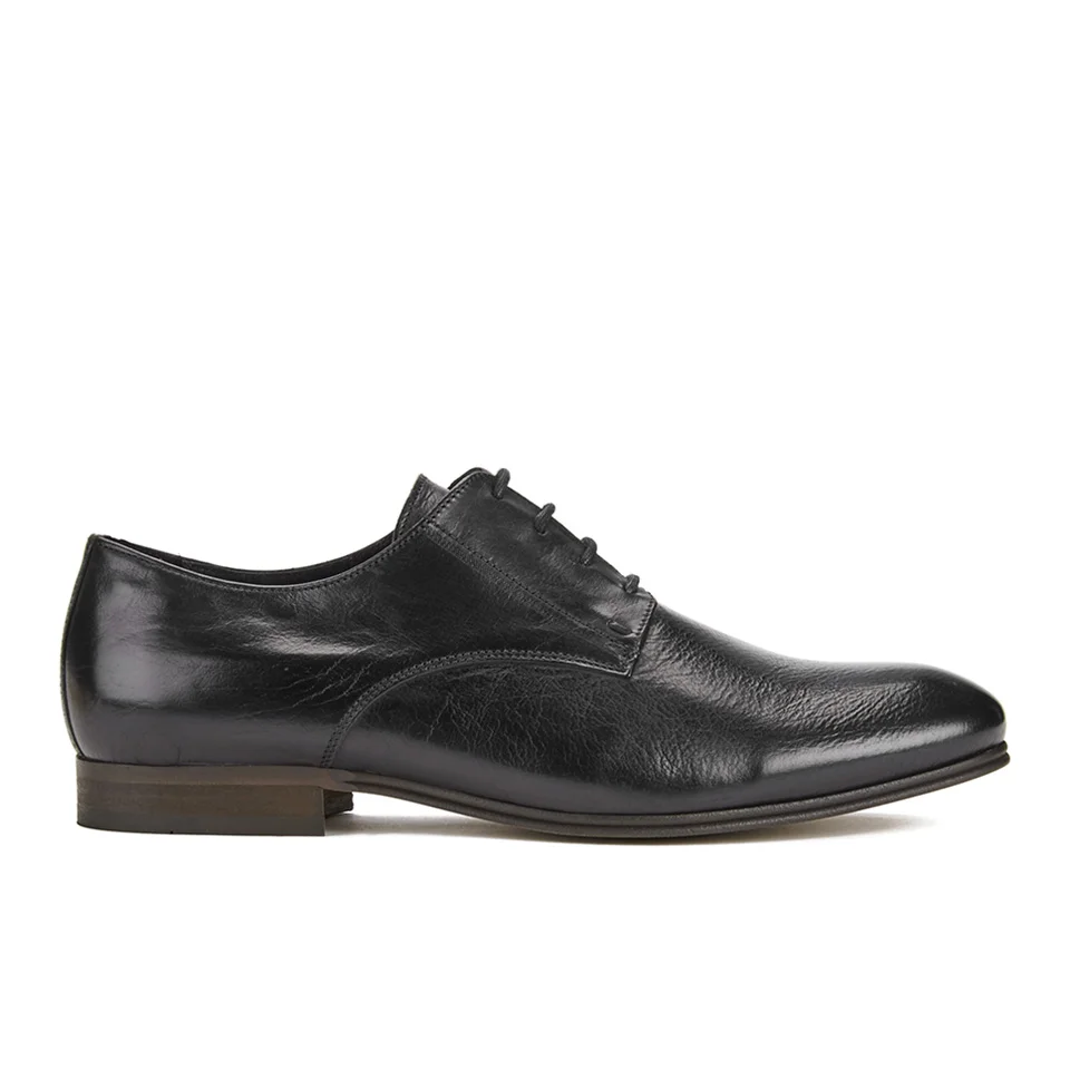 Hudson London Men's Champlain Leather Derby Shoes - Black Image 1