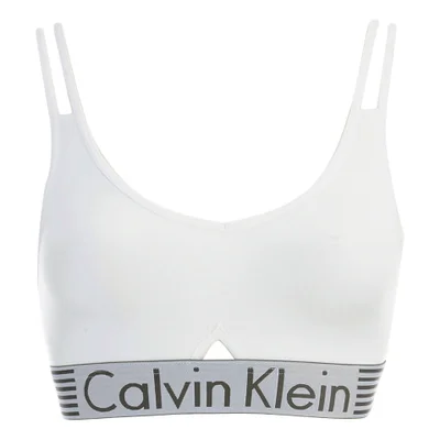 Calvin Klein Women's Iron Strength Bralette - White