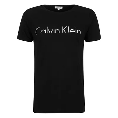 Calvin Klein Men's Placed Logo T-Shirt - Black