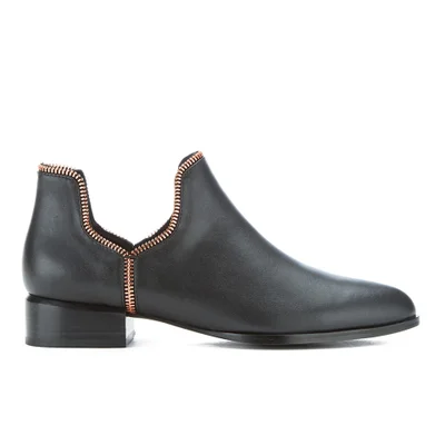 Senso Women's Bailey VIII Leather Ankle Boots - Ebony/Rose Gold
