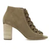 MICHAEL MICHAEL KORS Women's Westley Suede Heeled Ankle Boots - Desert - Image 1