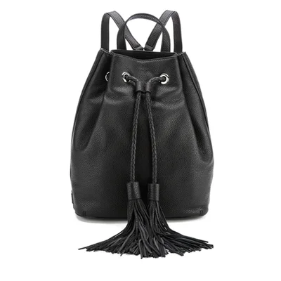 Rebecca Minkoff Women's Isobel Tassel Backpack - Black