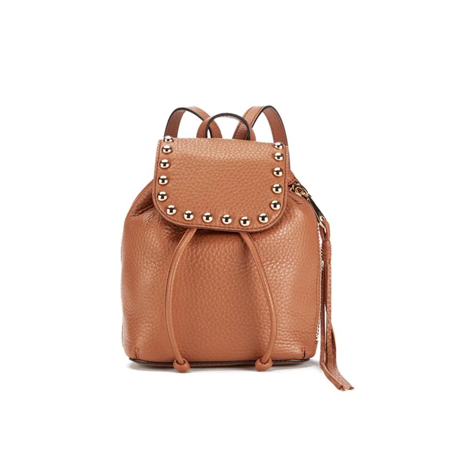 Rebecca Minkoff Women's Micro Unlined Backpack - Almond Image 1