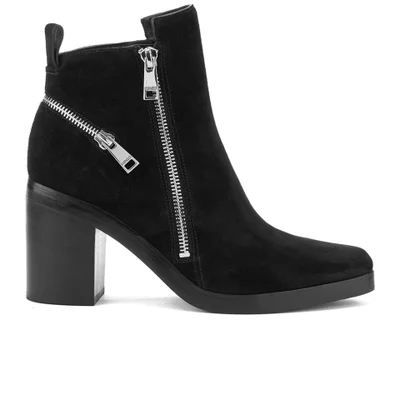KENZO Women's Totem Heeled Ankle Boots - Black