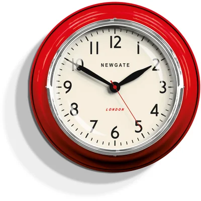 Newgate Cookhouse Wall Clock - Red
