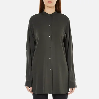 Helmut Lang Women's Stretch Georgette Shirt - Willow