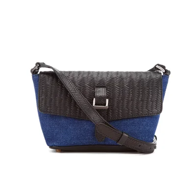 meli melo Women's Maisie Cross Body Bag - Blue Wash Denim
