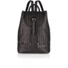 meli melo Women's Woven Mini Backpack - Black Woven - Image 1