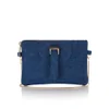 meli melo Women's Thela Clutch Bag with Chain Shoulder Strap - Blue Wash Denim - Image 1