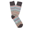 Paul Smith Accessories Men's Multi Stripe 3 Pack Socks - Sky Blue/Elephant Grey/Classic - Image 1