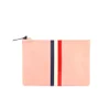 Clare V. Women's Margot Flat Clutch Bag - Blush Navy Cream/Red Stripes - Image 1