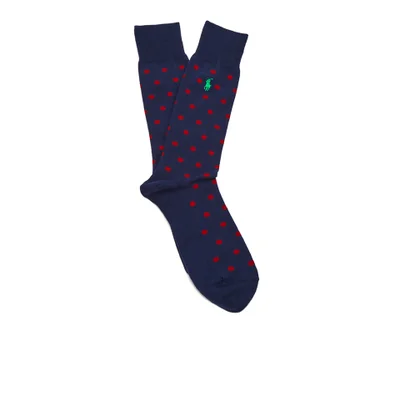 Polo Ralph Lauren Men's 3 Pack Socks - Dot Navy
