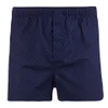 Derek Rose Men's Nelson 21 Modern Fit Boxer Shorts - Navy - Image 1