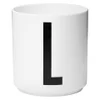 Design Letters Porcelain Cup - L - Image 1