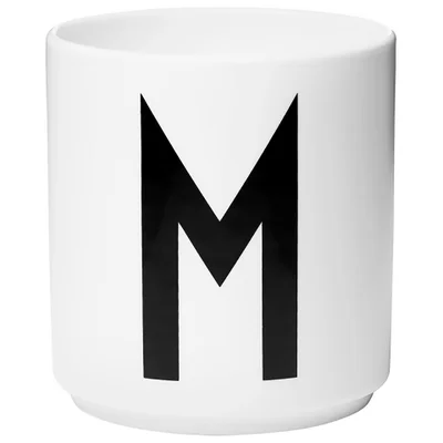 Design Letters Porcelain Cup - M