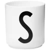 Design Letters Porcelain Cup - S - Image 1