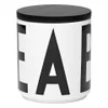 Design Letters Multi Jar With Black Lid - Image 1